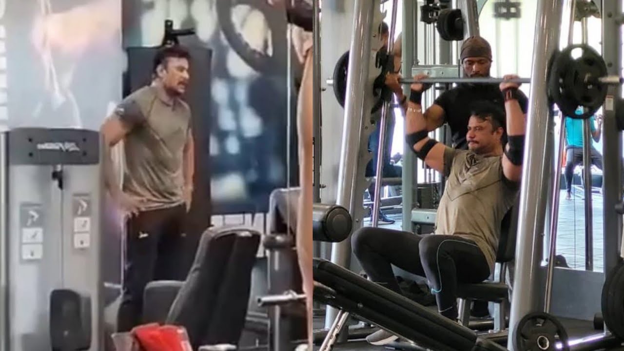 Exclusive: Darshan Viral Workout Clip | Boss Working Out For Kranti ...