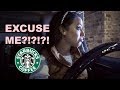 one of my hater's was working the Starbucks drive thru...and this is what happened