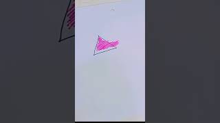Amazing Colours 🎨 Art | beautiful Triangle | Back2School Arts