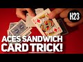 Fun to Learn Sandwich Card Trick!