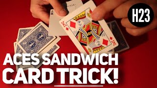 Fun to Learn Sandwich Card Trick!