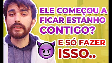 Por que meu namorado tá se afastando de mim?