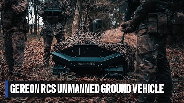 GEREON RCS Explained – ARX Robotics Modular UGV (Unmanned Ground Vehicle)