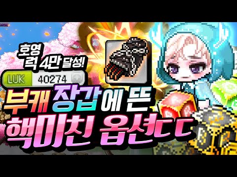 <strong>호영</strong> 상향에 <strong>이</strong> 옵션까지 준다고..? 못참고 주탯 4만 찍어버렸습니다ㅋㅋㅋ [메이플스토리/명훈]