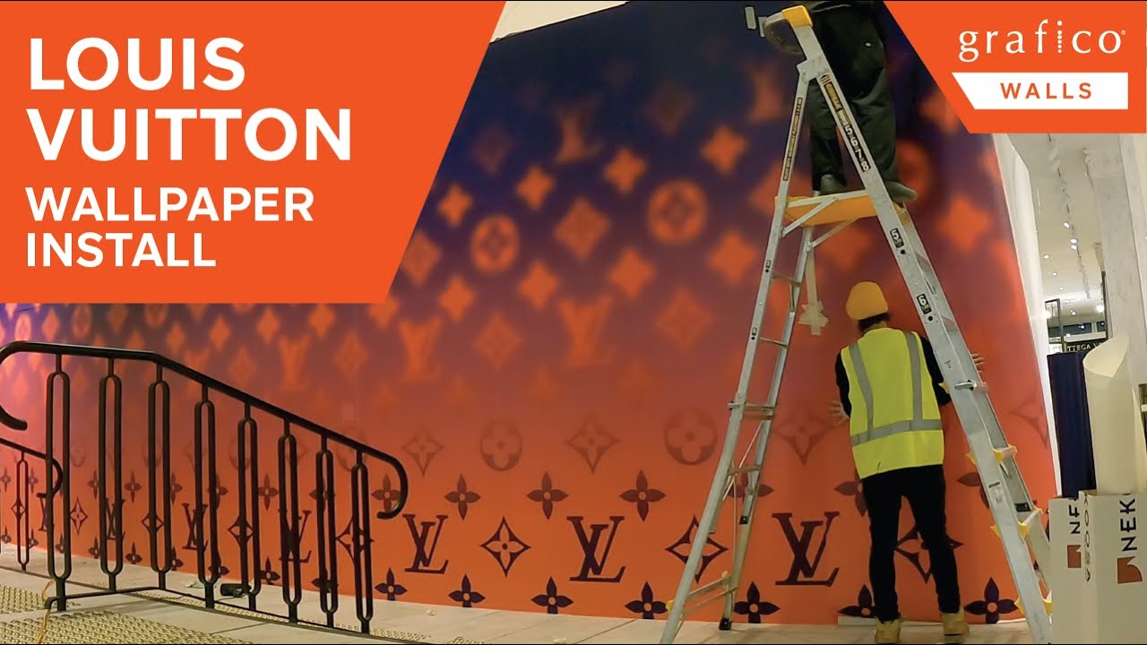 wallpaper louis vuitton orange