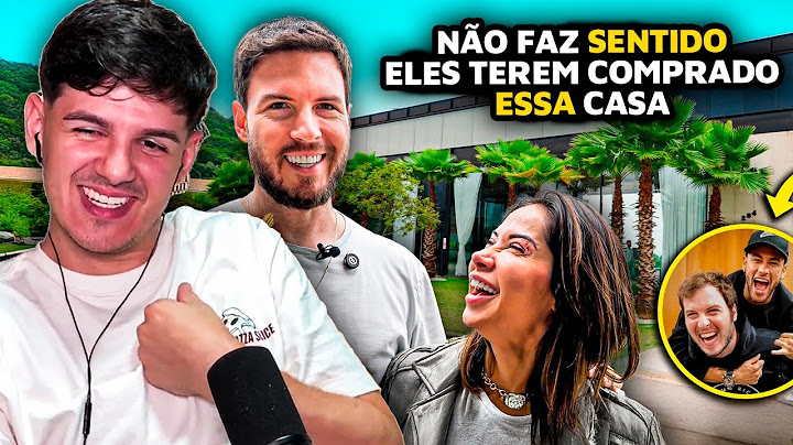 COMPREI A CASA DE R$ 40 MILHÕES DO NEYMAR - wardi REACT!
