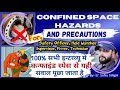 Confined space hazards and precautions interview question for safety officer hole watch supervisor