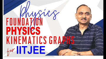 Physics Foundation-Kinematics-Graphs - Full Discussion |  IITJEE  | NEET | Devendra Chandrakar