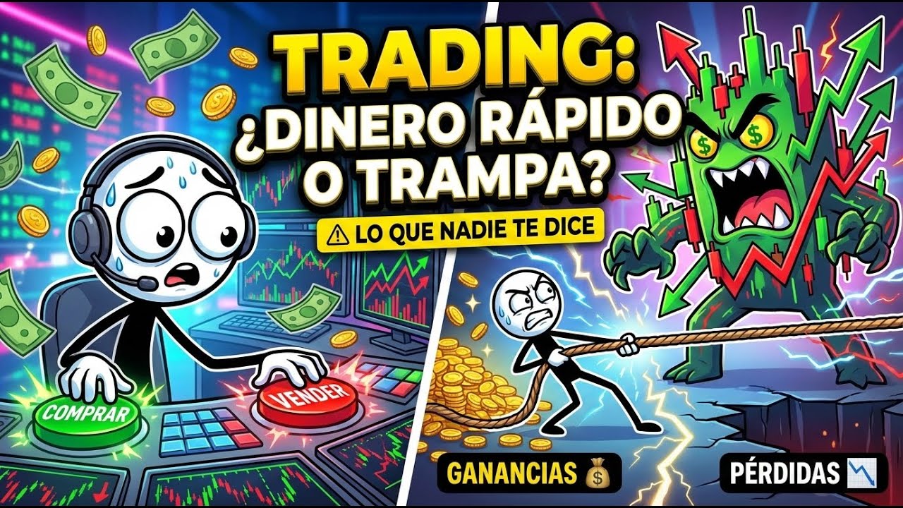 TRADING 📊 Qué Es y Cómo Ganan (y Pierden) Dinero los Traders - YouTube