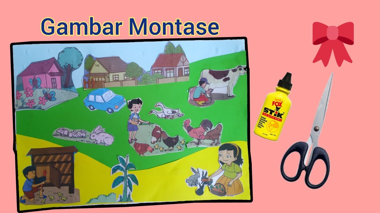  Cara  membuat  gambar montase  karya montase  YouTube