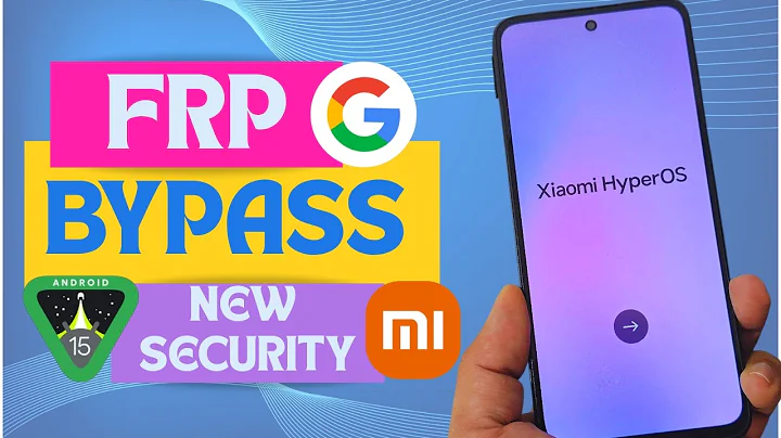 ANDROID 15 - Xiaomi HyperOS 2.0.2 Redmi 14c frp bypass account google unlock