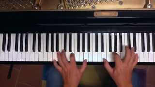 Video thumbnail of "Tutorial piano y voz Tómame o déjame (Mocedades)"