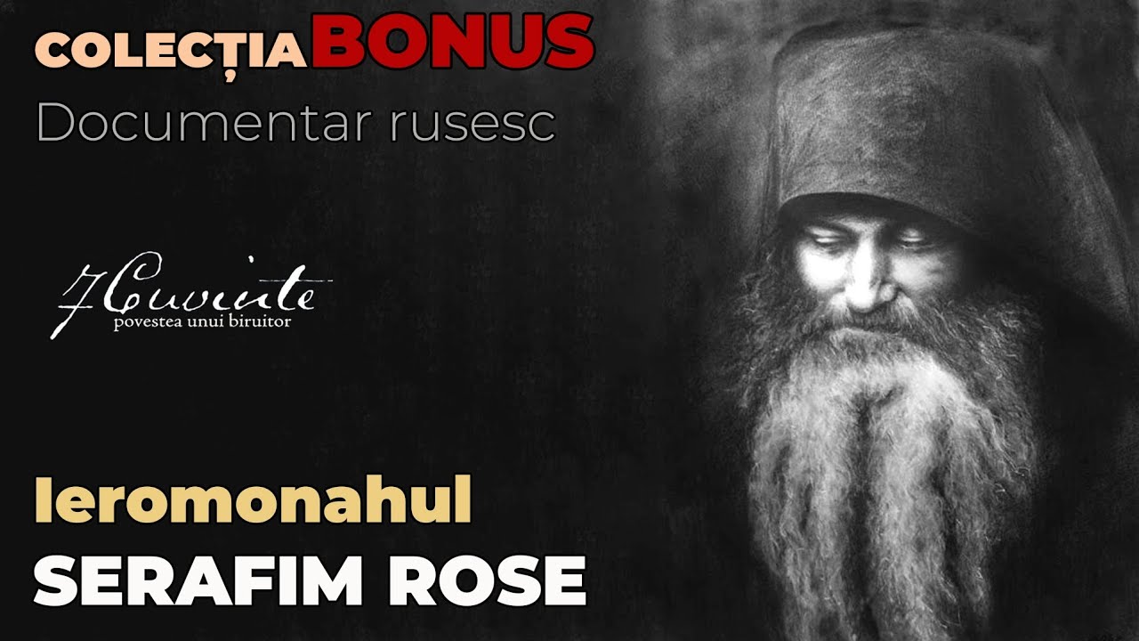 BONUS9: IEROMONAHUL SERAFIM ROSE,  Documentar rusesc. #seraphimrose #serafimrose #frseraphimrose