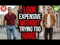 How to Look Like a MILLIONAIRE in CASUAL Clothes AFTER 40!