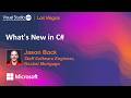 What S New In C VS Live Las Vegas 2026 