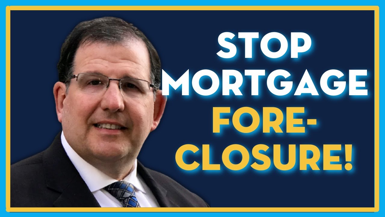 How To Stop A Mortgage Foreclosure YouTube