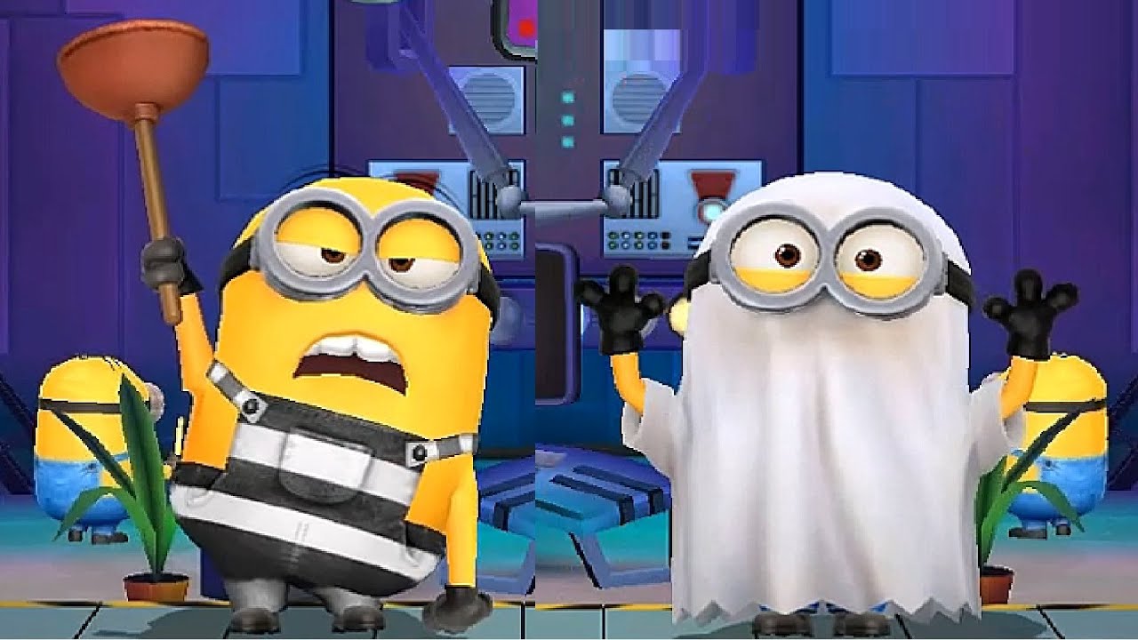 Minion Rush Prisoner / Ghost gameplay walkthrough ios android