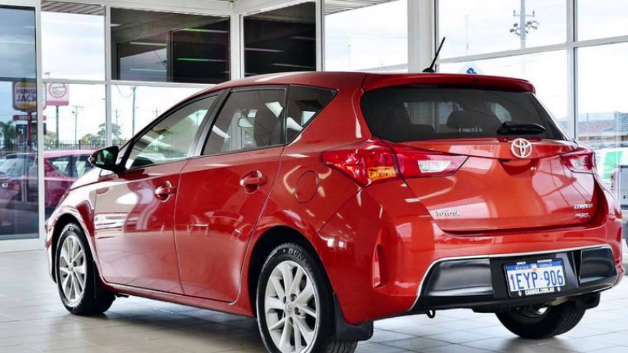 2014 Toyota Corolla ZRE182R Ascent Sport Inferno 7 Speed CVT Auto 