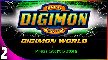 DIGIMON WORLD 1: Playthrough Part 2: PS1 Gameplay: FIRST EVOLVE
