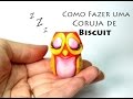 Pap coruja de porcelana fria Biscuit lechuza - owl playdoh fimo - búho -Viviana Biscuit