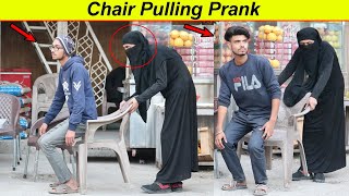 Burqa Aunty Chair Pulling Prank ( Part 3 ) | Masti Prank Tv