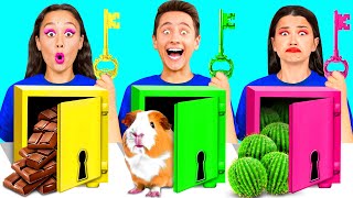 Выбери Правильный Ключ Челлендж | Забавные Кухонные Лайфхаки от KaZaZa Challenge