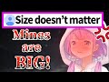 Himemori Luna insists hers are big