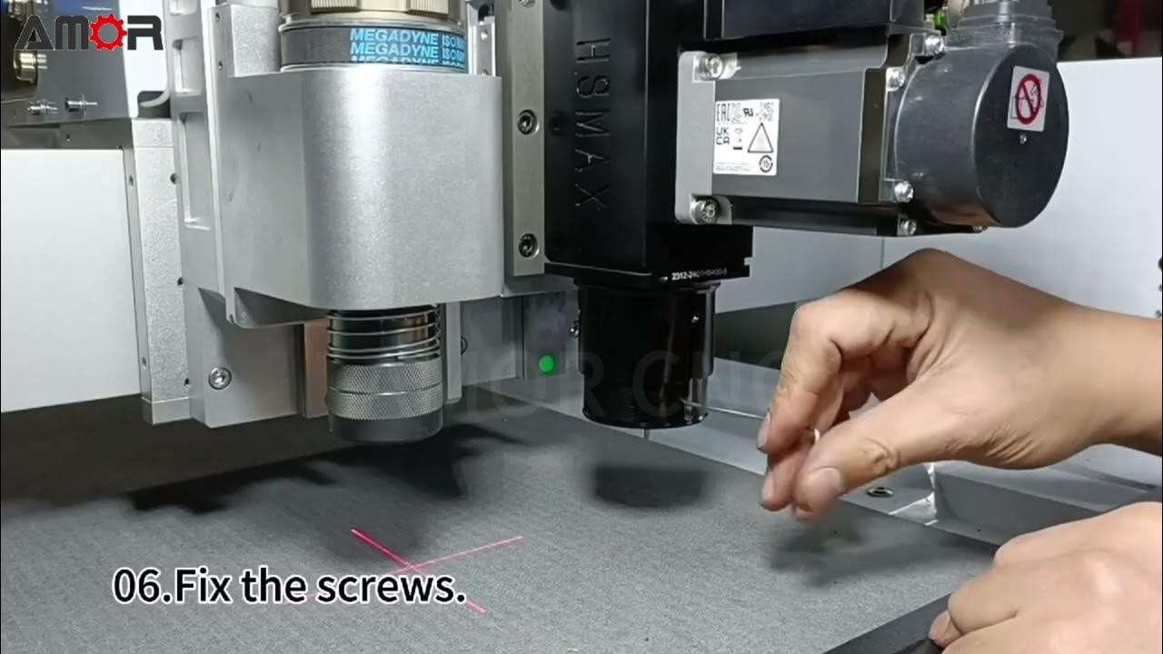 How to install the blade and set the knife depth for vibrating knives