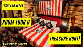 PIRATE ROOM TOUR &amp; TREASURE HUNT, LEGOLAND JAPAN HOTEL | Premium Pirate Room