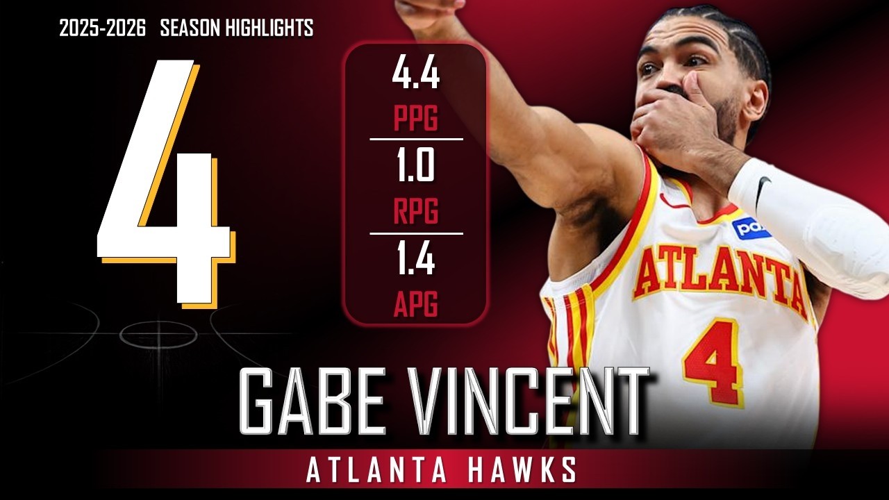 Gabe Vincent || 2025-2026 Atlanta Hawks/Los Angeles Lakers Highlights