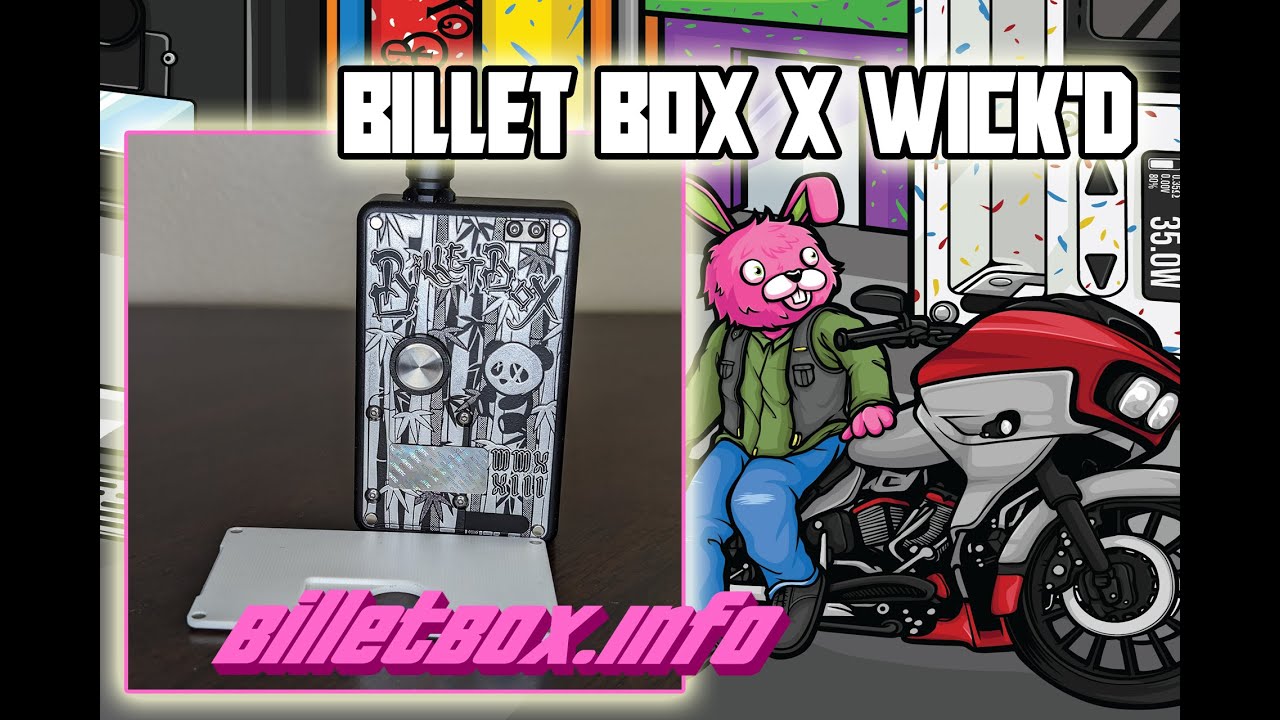 video Panda Box (Billet Box X Wick’d Collab)