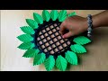 2 Easy And Beautiful Wall Decor Ideas | Paper Flower Wall Hanging Ideas | Paper Crafts