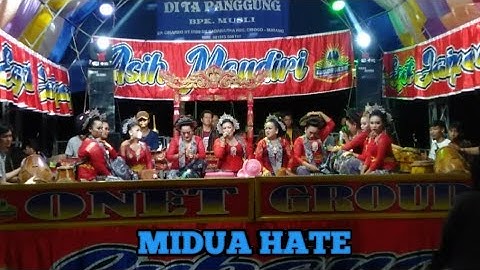 MIDUA HATE || ASIH MANDIRI || EGOT JAIPONG || ONET GROUP SUBANG || 1 JULI 2023 CIKAREO SUBANG