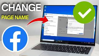 How to Change Facebook Page Name on PC or Laptop - 2026 Update (Easy Guide)