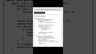 Find All Repeating in an Array in Java #datastructures #btechkhaka #coding #java