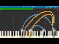 Internet explorer synthesia midi art