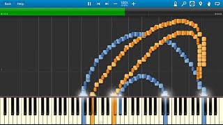 Video thumbnail of "INTERNET EXPLORER Synthesia MIDI Art"