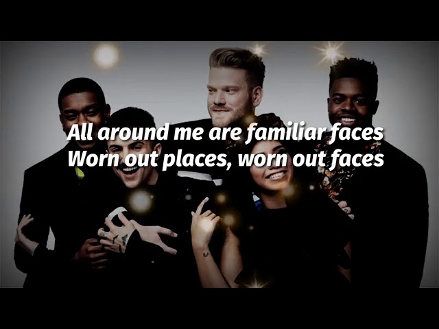 Pentatonix - Mad World (Lyrics Video)