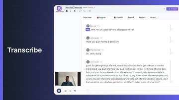 How to transcribe media file | Exemplary AI