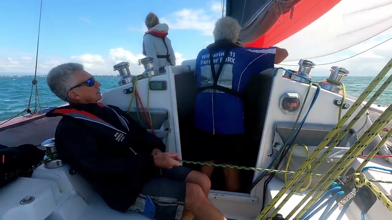 ⁣Fast Trimaran Sailing - Bribie Cup 2026 - Wilparinna II