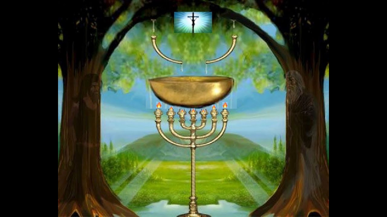 Zechariah 4 The Gold Lampstand Part 1 (It's all God, it's all one