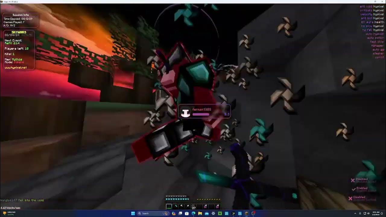 The Best Hacked Client Minecraft 1.8