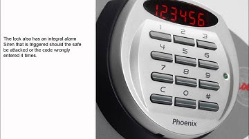 The Phoenix Titan 11 FS1271E Safe - From The Direct Office Supply Co