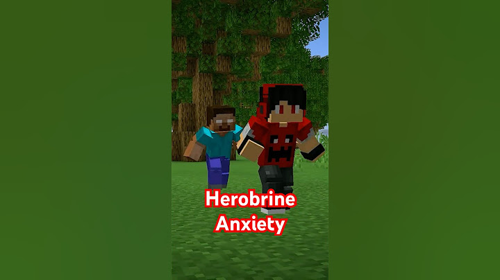 Herobrine... #minecraft #p3dru #animação #anxiety