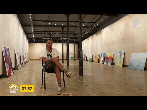 #ახალიდღე კოკა ჭანკოტაძის ნამუშევრების გამოფენა