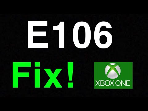 Xbox One Error Code E106 Fix Youtube - roblox xbox error code 106