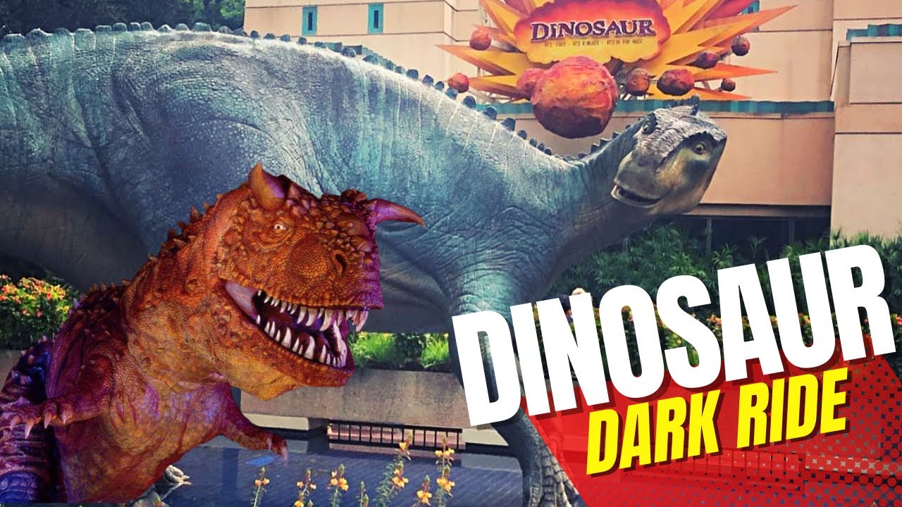 Dinosaur | Dark Ride | Disney's Animal Kingdom - Dinoland | Full Ride ...