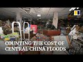 Counting the financial cost of deadly flooding in China’s central city of Zhengzhou