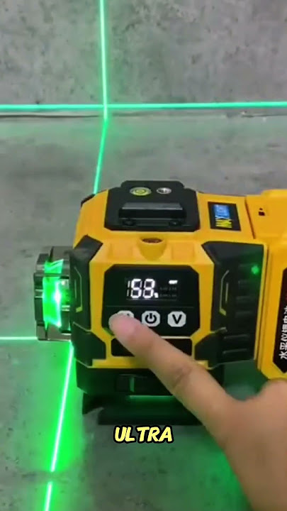 Ultimate 16 Line Laser Level for Perfect Alignment. #shorts #tools #construction