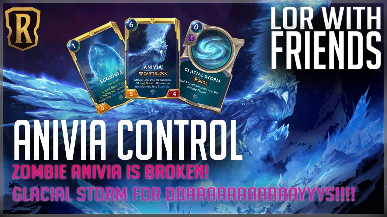 ANIVIA CONTROL DECK GUIDE | S TIER META DECK | ZOMBIE ANIVIA AND BRAUM ARE BROKEN| Ollie and Friends
